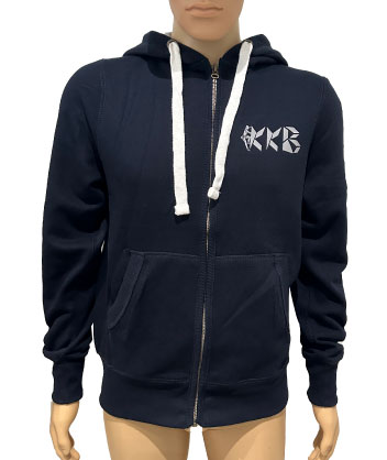 Hoodie lang Arm Unisex Zip